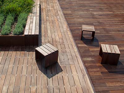 Decking - Pavimentazione Legno Esterna - Garbelotto - Cenerelli Parquet